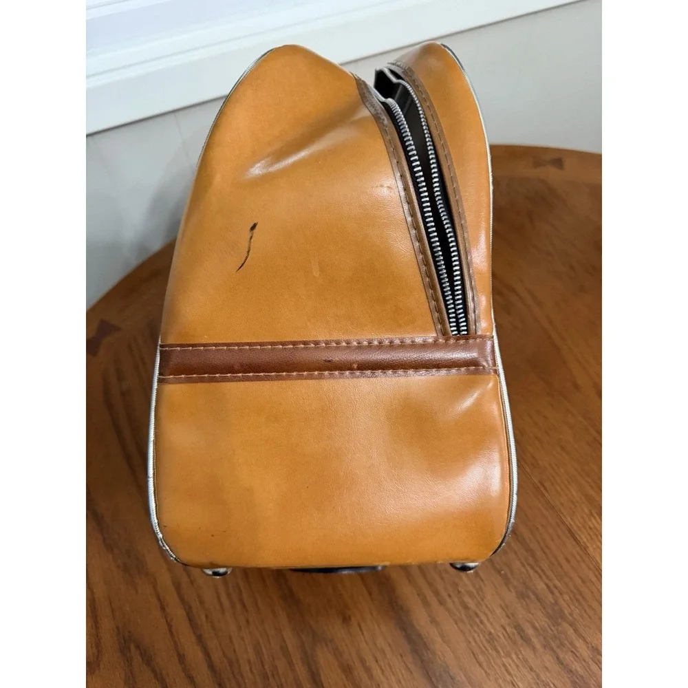Vintage Atlantic Bowling Ball Bag Brown/Tan